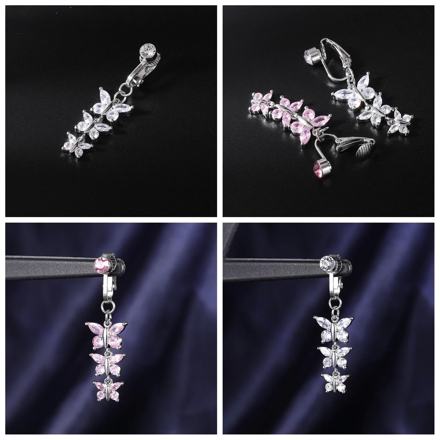 Clip-On Belly Button Piercing